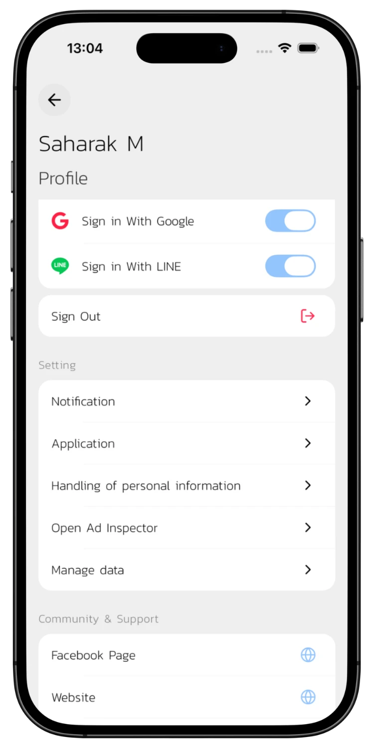 Open Notification Settings